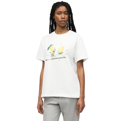 THE PRINTED COTTON JERSEY T-SHIRT